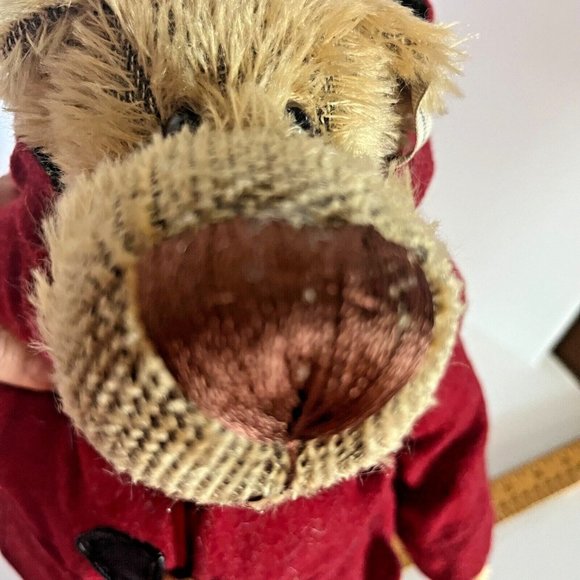 Effanbee Oh Josh The Urban bear 16" Mohair Bear Jointed Plush Essentials Collect - Picture 15 of 16